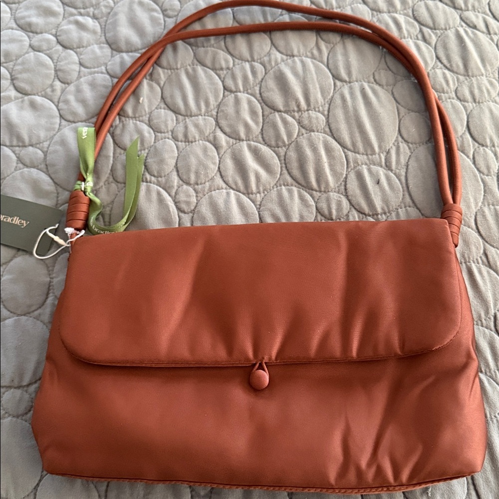 Vera Bradley Nylon Andover Shoulder Bag - Cinnamon color